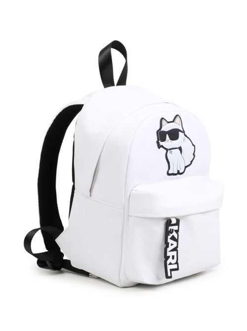 Zaino bambina bianco Karl Lagerfeld Kids | Z30406122